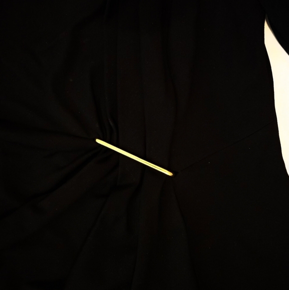 Escada Black Formal Dress Size 40 Pre-Owned - Picture 2 of 4